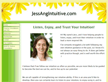 Tablet Screenshot of jessangintuitive.com